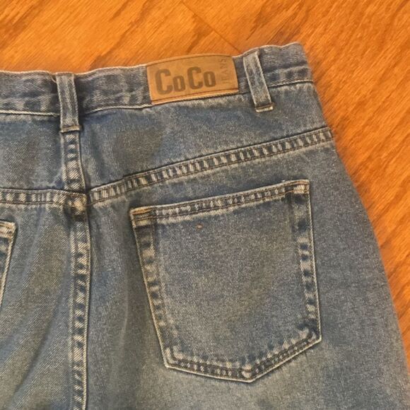 Coco Ankle length or roll up jeans, wide, leg, high waist, size 14 W - Picture 11 of 12